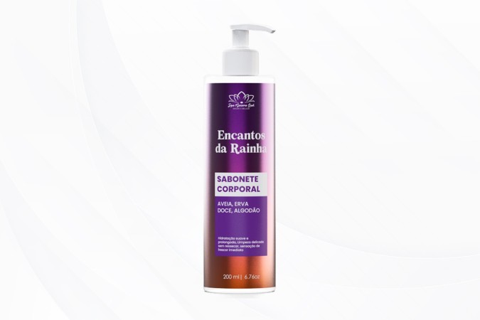 Sabonete Corporal 200ml Encantos da Rainha