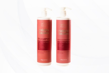 Kit Shampoo de Hidratação 1L + Condicionador de Hidratação 1L