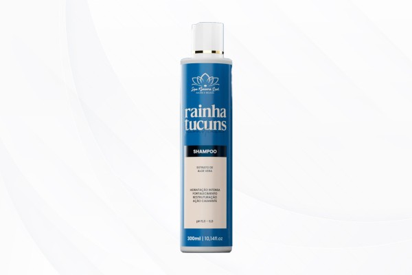 Shampoo 300ml Reconstrução Rainha dos Tucuns